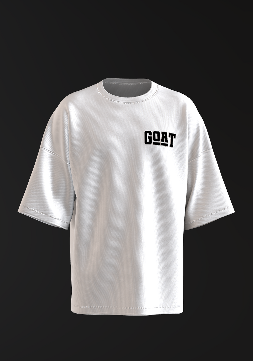 3D Puff Terry Oversized Tee