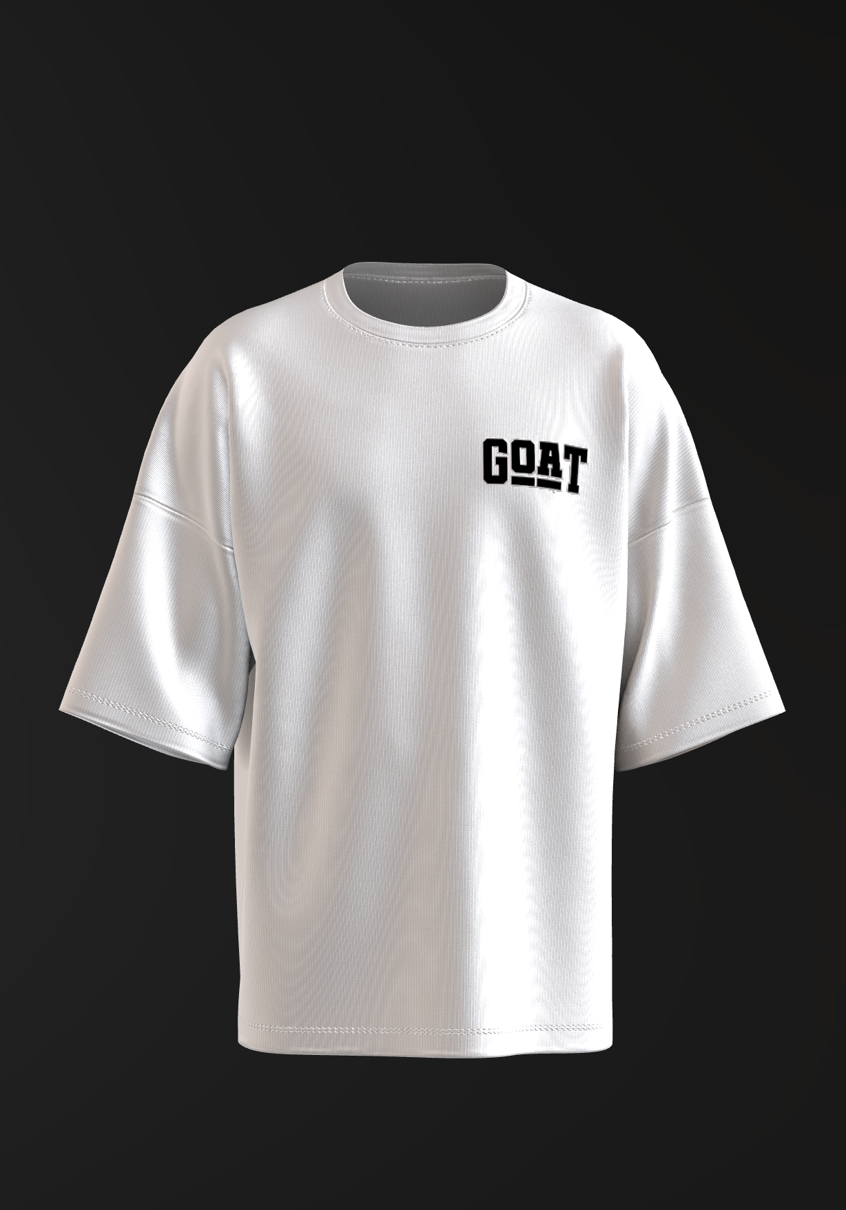 3D Puff Terry Oversized Tee