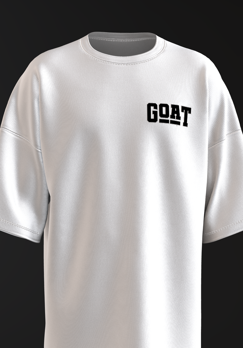 3D Puff Terry Oversized Tee