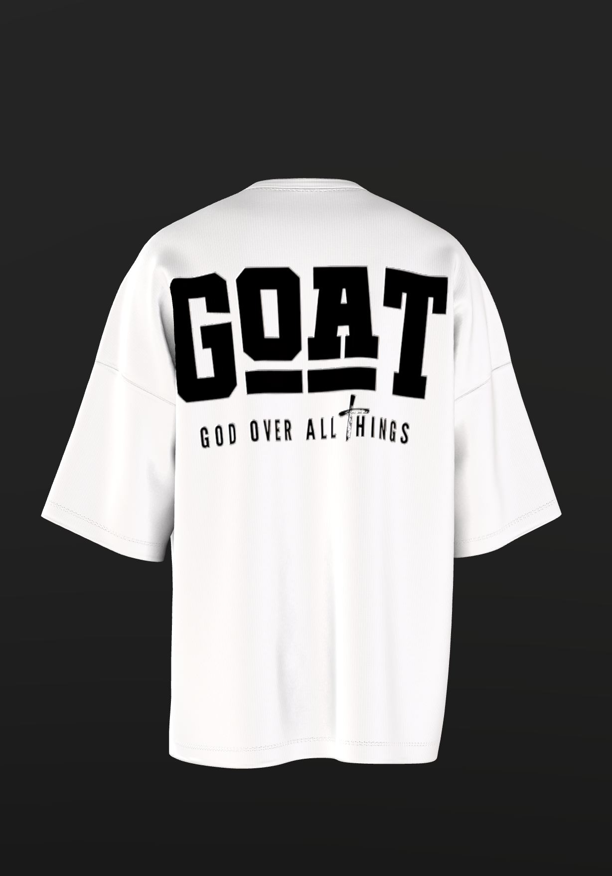 3D Puff Terry Oversized Tee