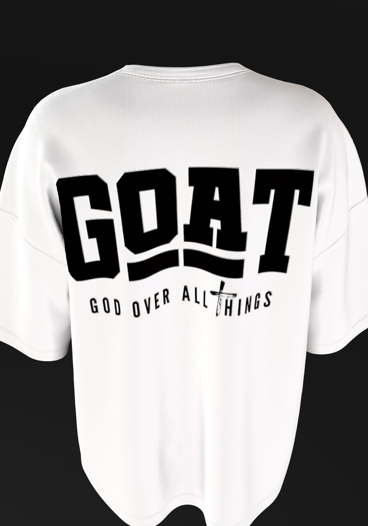 3D Puff Terry Oversized Tee