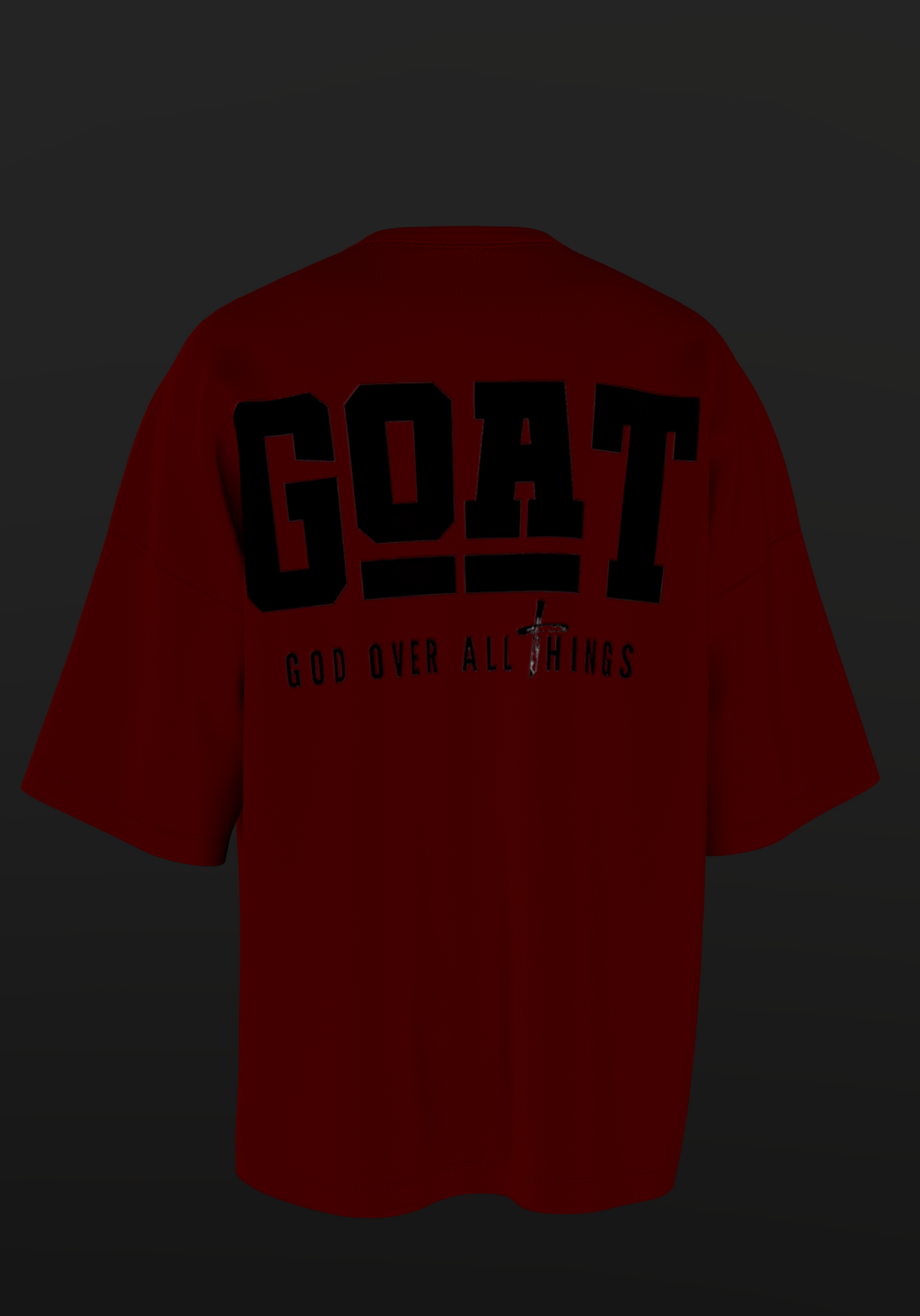 3D Puff Terry Oversized Tee