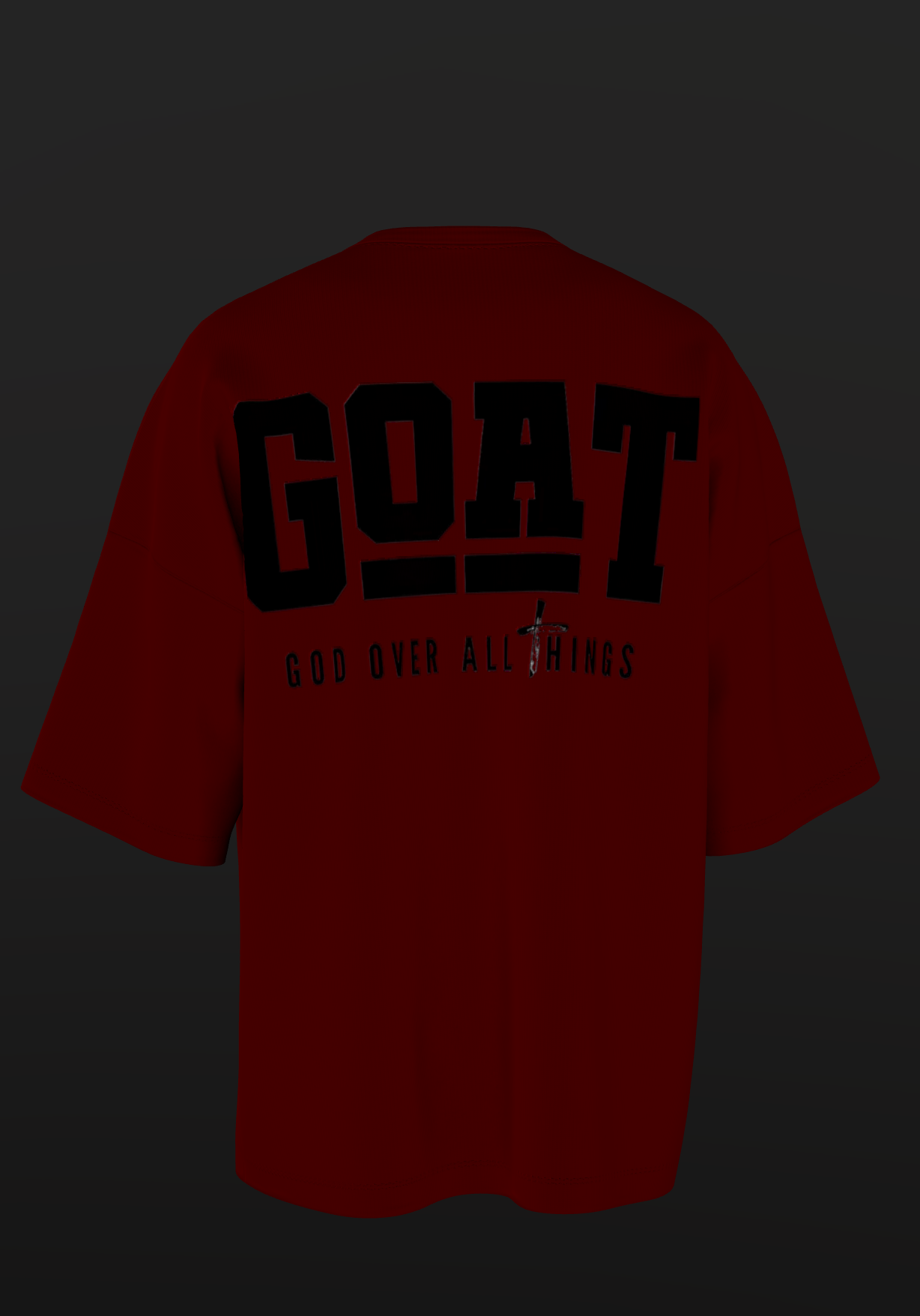 3D Puff Terry Oversized Tee