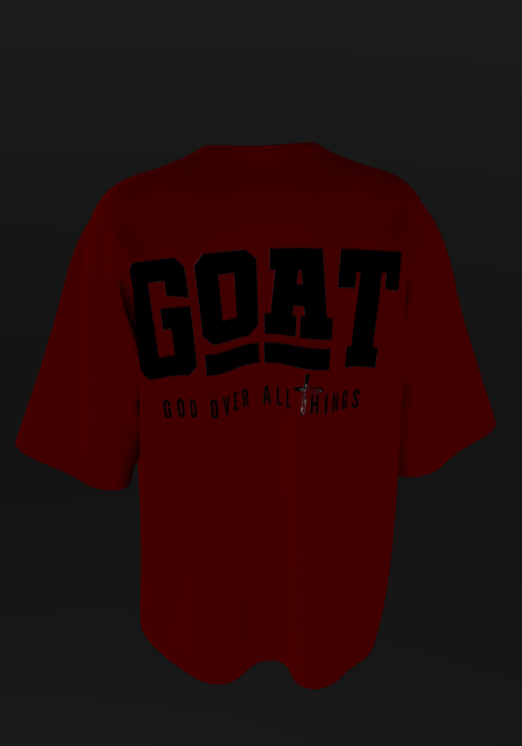 3D Puff Terry Oversized Tee