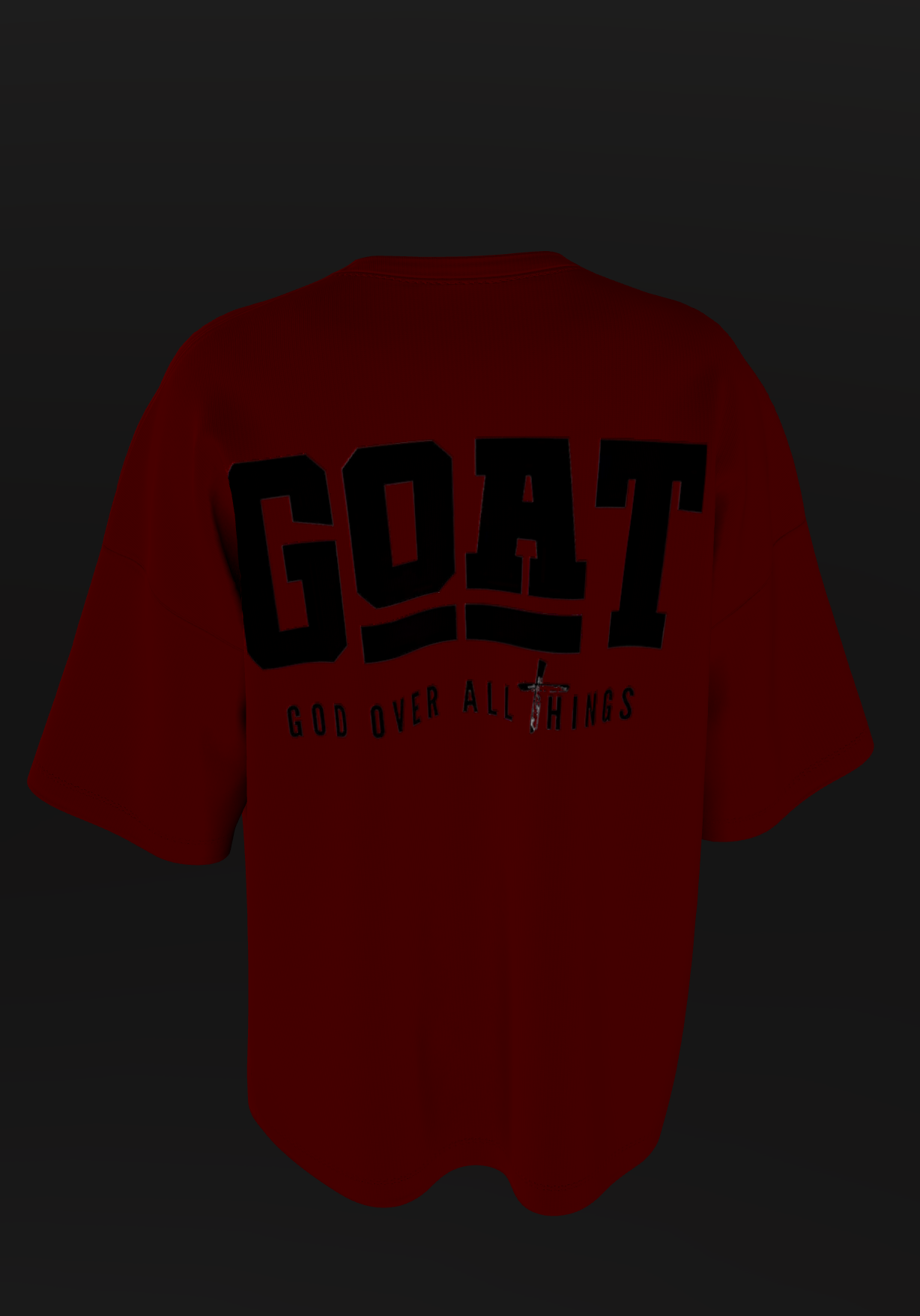 3D Puff Terry Oversized Tee