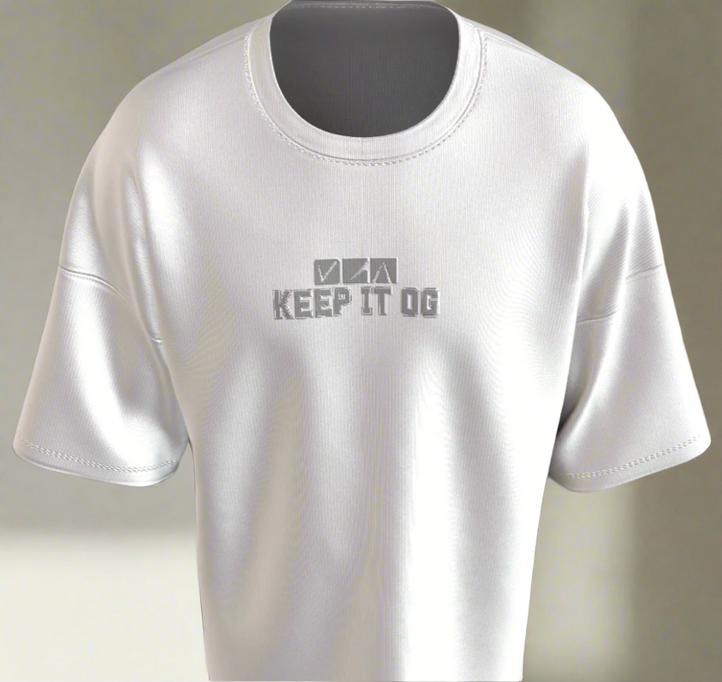 3D Puff Terry Oversized Tee