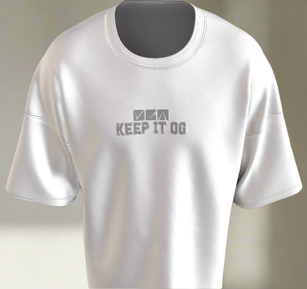 3D Puff Terry Oversized Tee