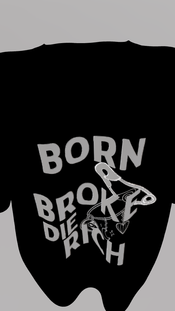 3D Puff Oversized Classic T-Shirt