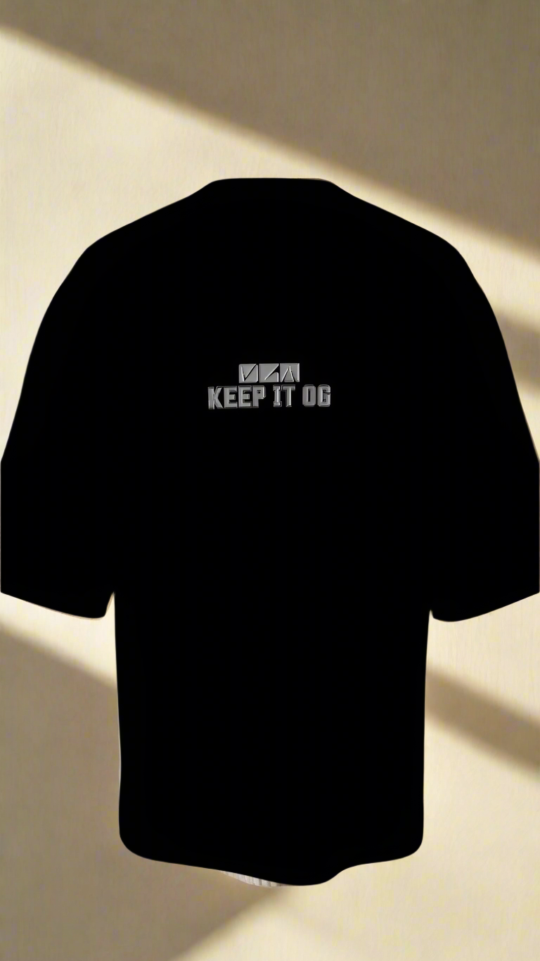 3D Puff Terry Oversized Tee