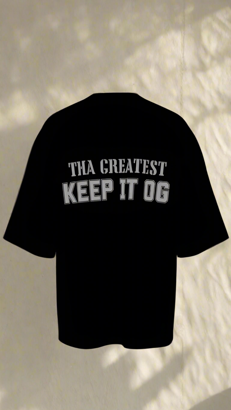 3D Puff Terry Oversized Tee