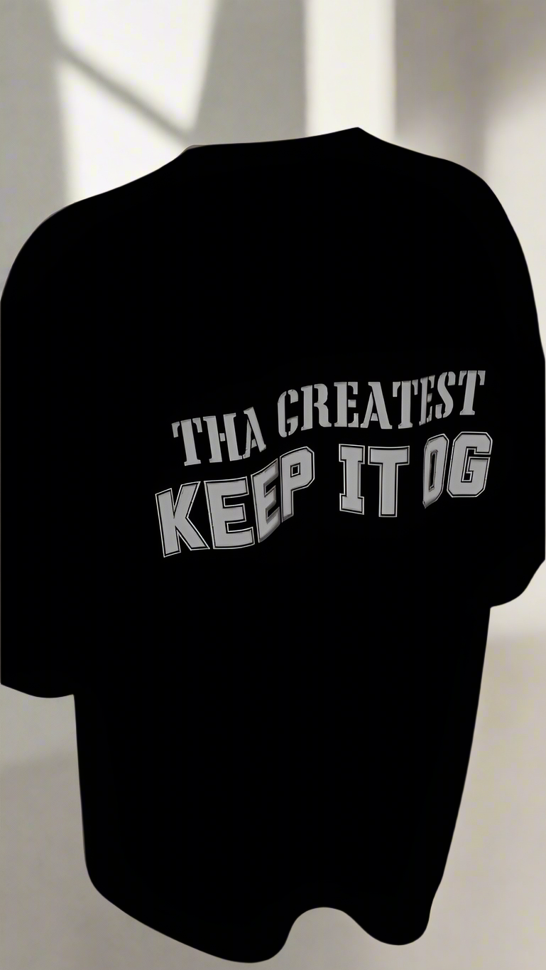 3D Puff Oversized Classic T-Shirt