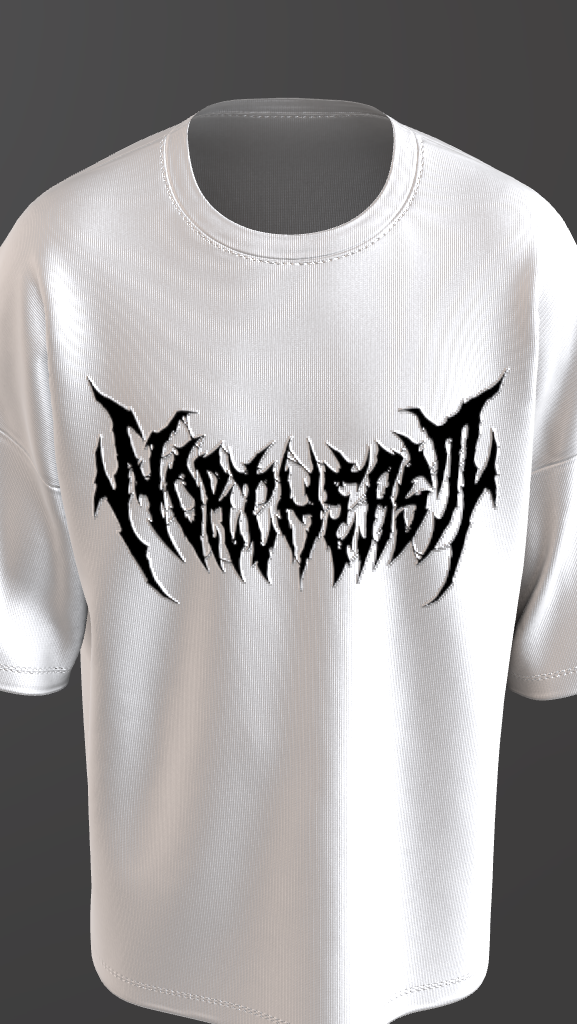 3D Puff Terry Oversized Tee