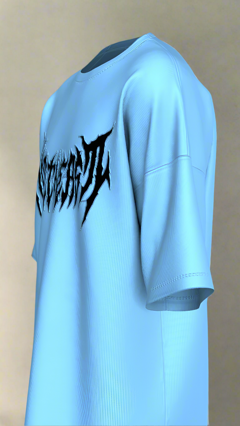 3D Puff Terry Oversized Tee