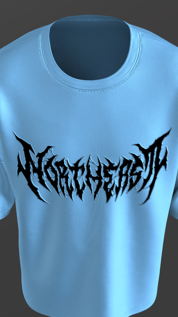 3D Puff Terry Oversized Tee