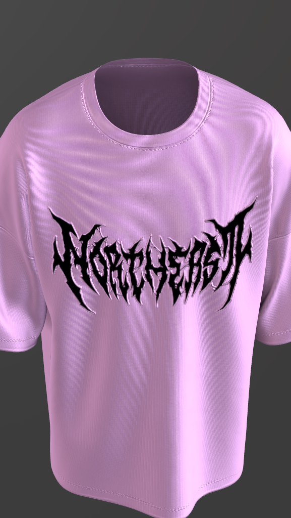 3D Puff Terry Oversized Tee