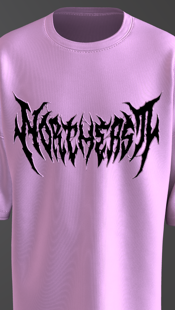 3D Puff Terry Oversized Tee