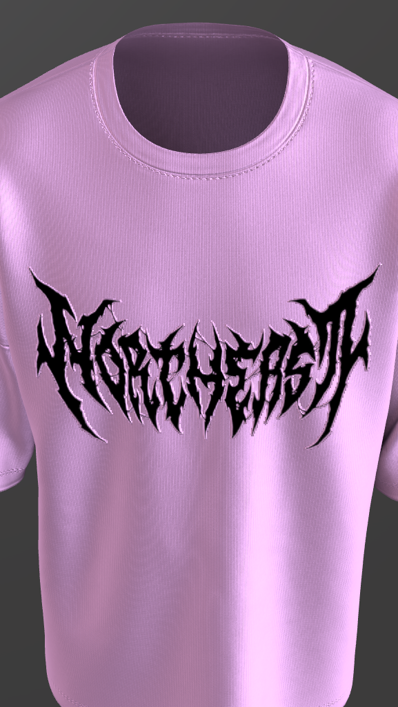 3D Puff Terry Oversized Tee