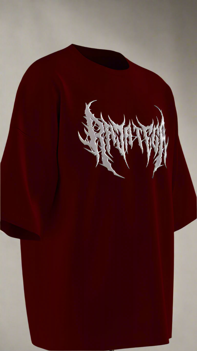 3D Puff Terry Oversized Tee