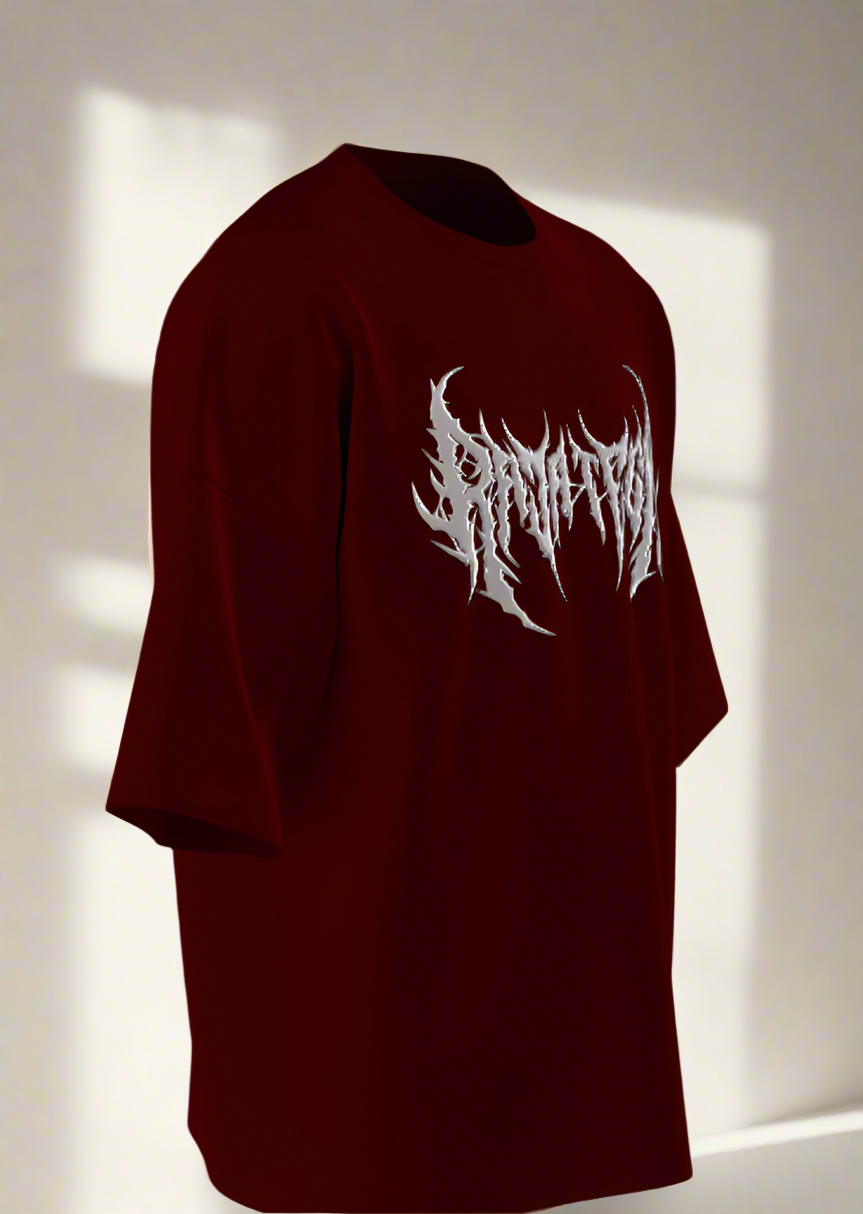 3D Puff Terry Oversized Tee