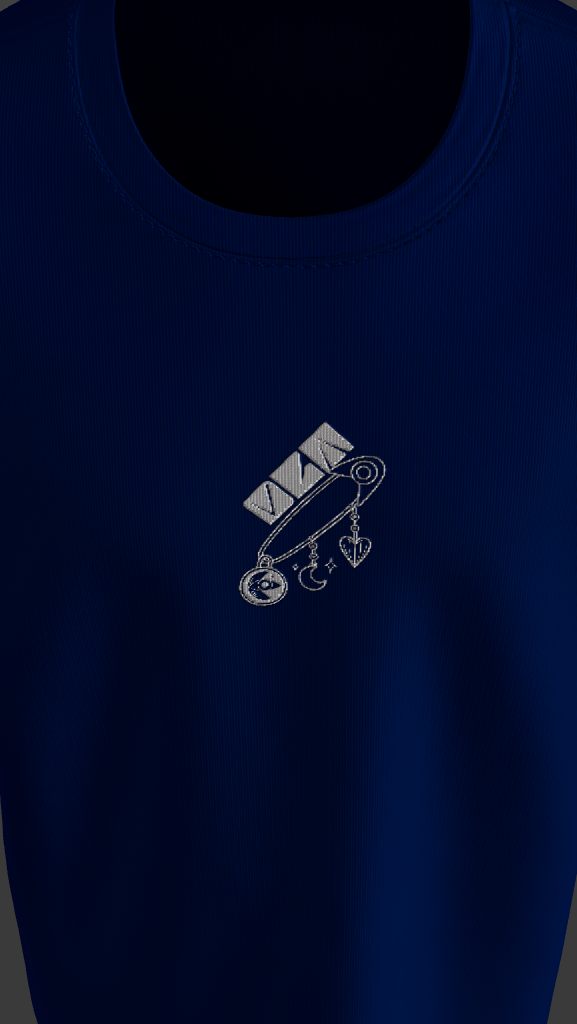 3D Puff Oversized Classic T-Shirt