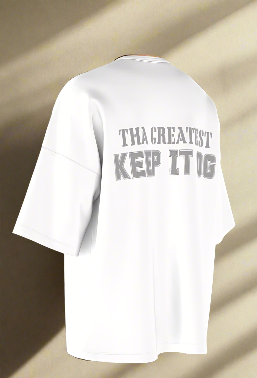 3D Puff Terry Oversized Tee