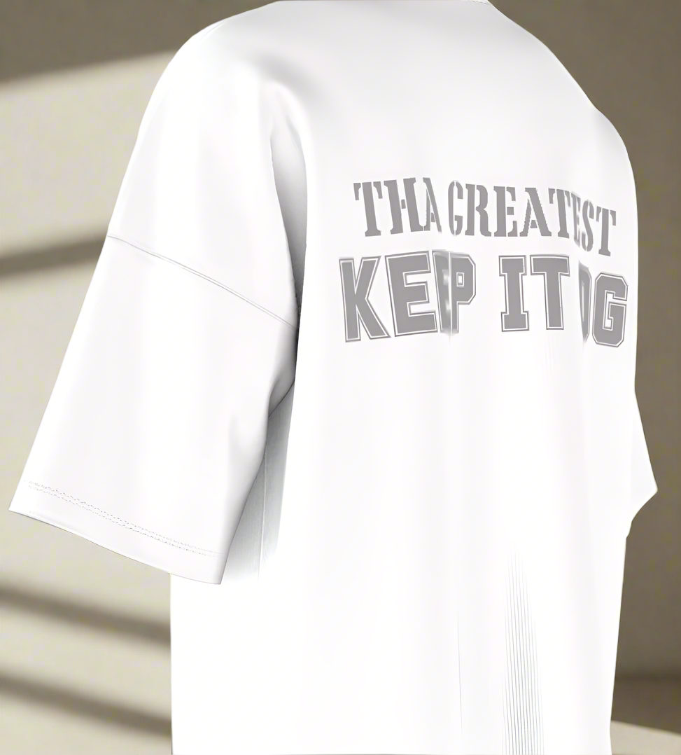 3D Puff Terry Oversized Tee