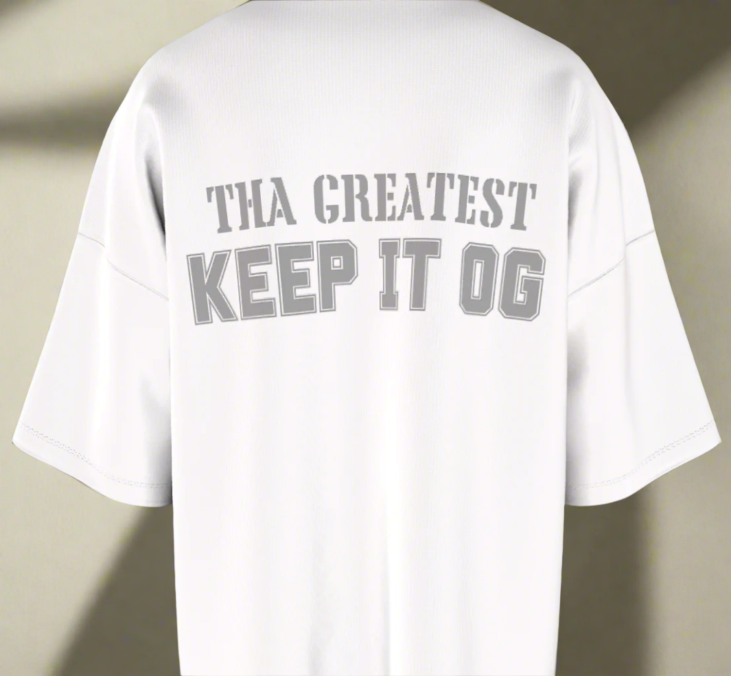 3D Puff Terry Oversized Tee