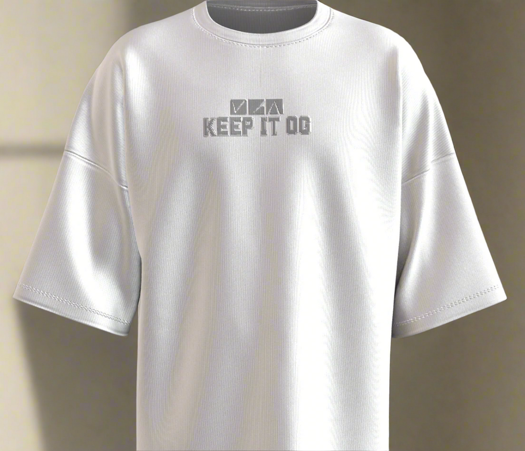 3D Puff Terry Oversized Tee