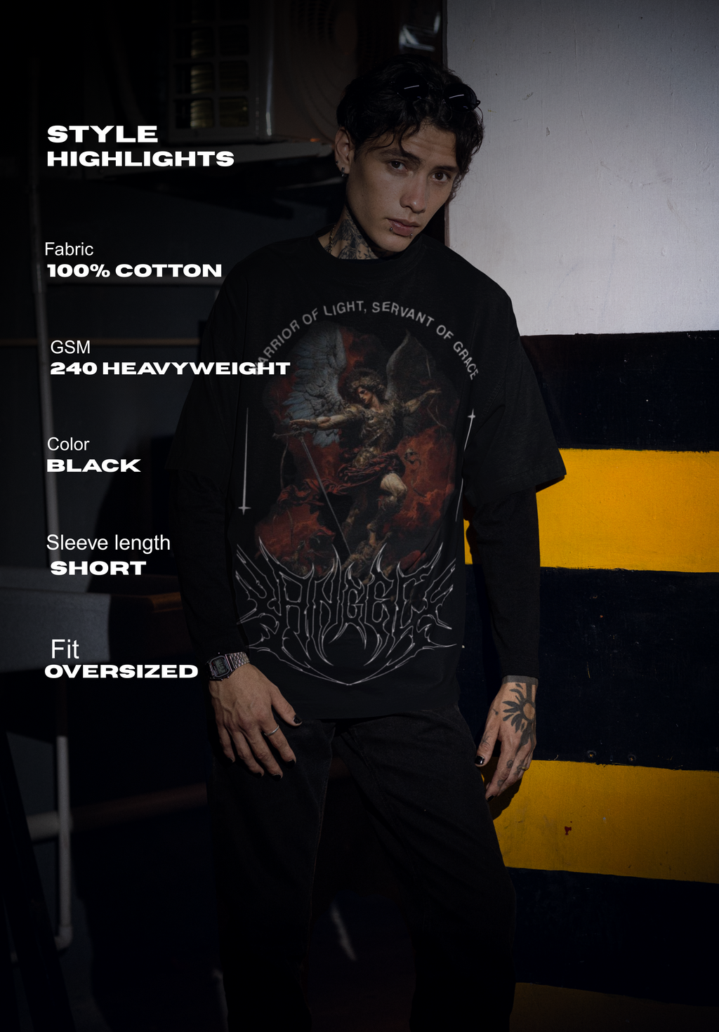 Shoulder Drop Oversized Tee