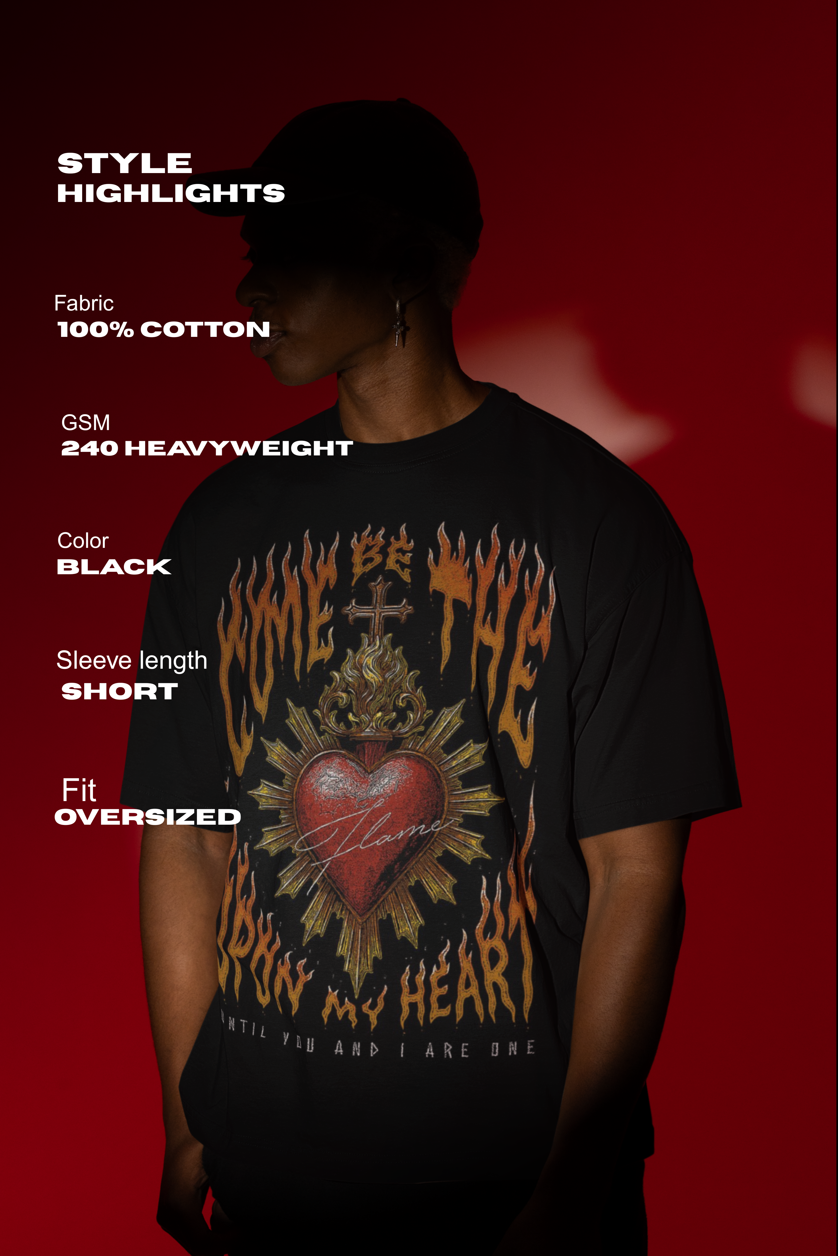 Shoulder Drop Oversized Tee