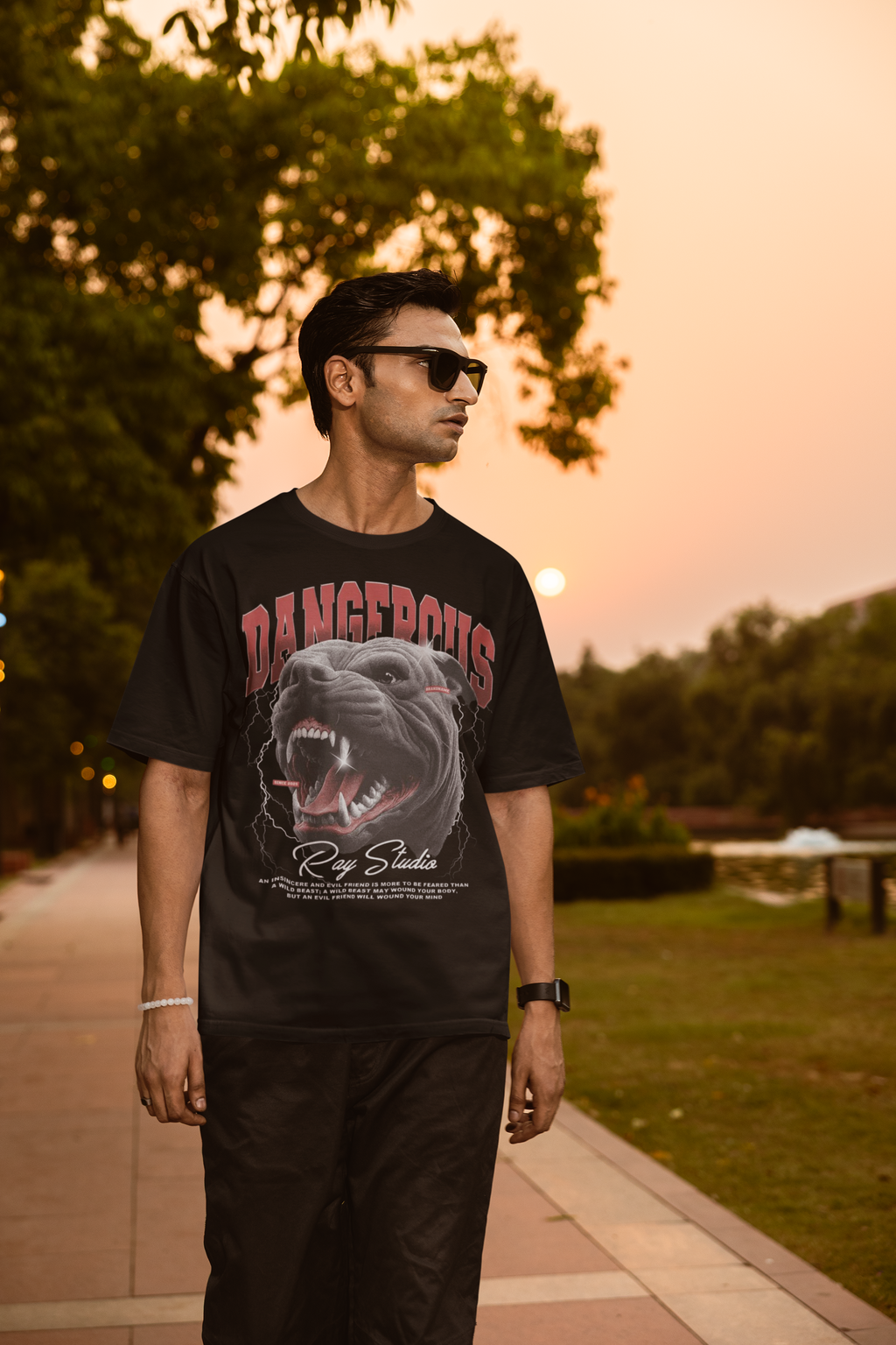 Shoulder Drop Oversized Tee