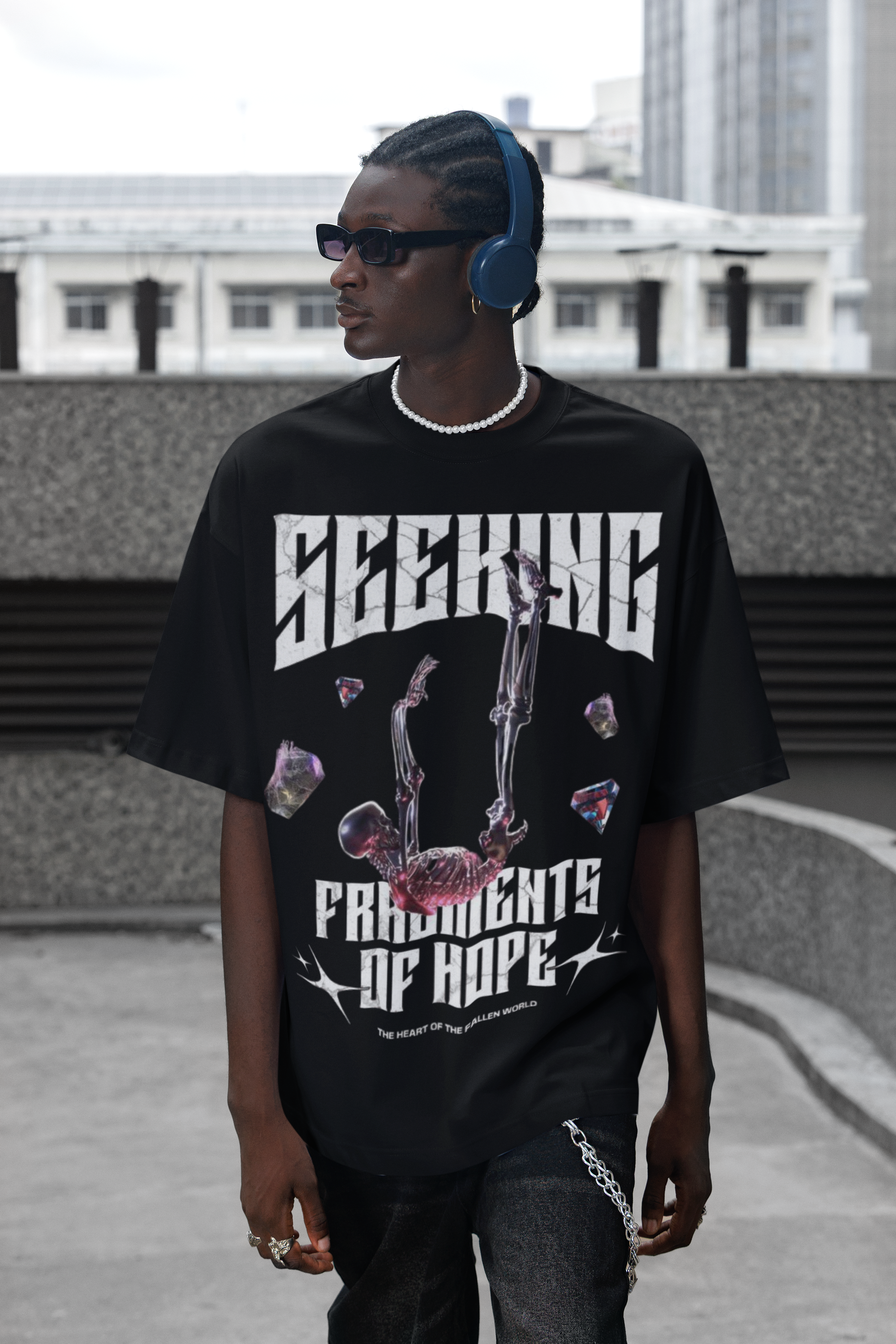 Shoulder Drop Oversized Tee