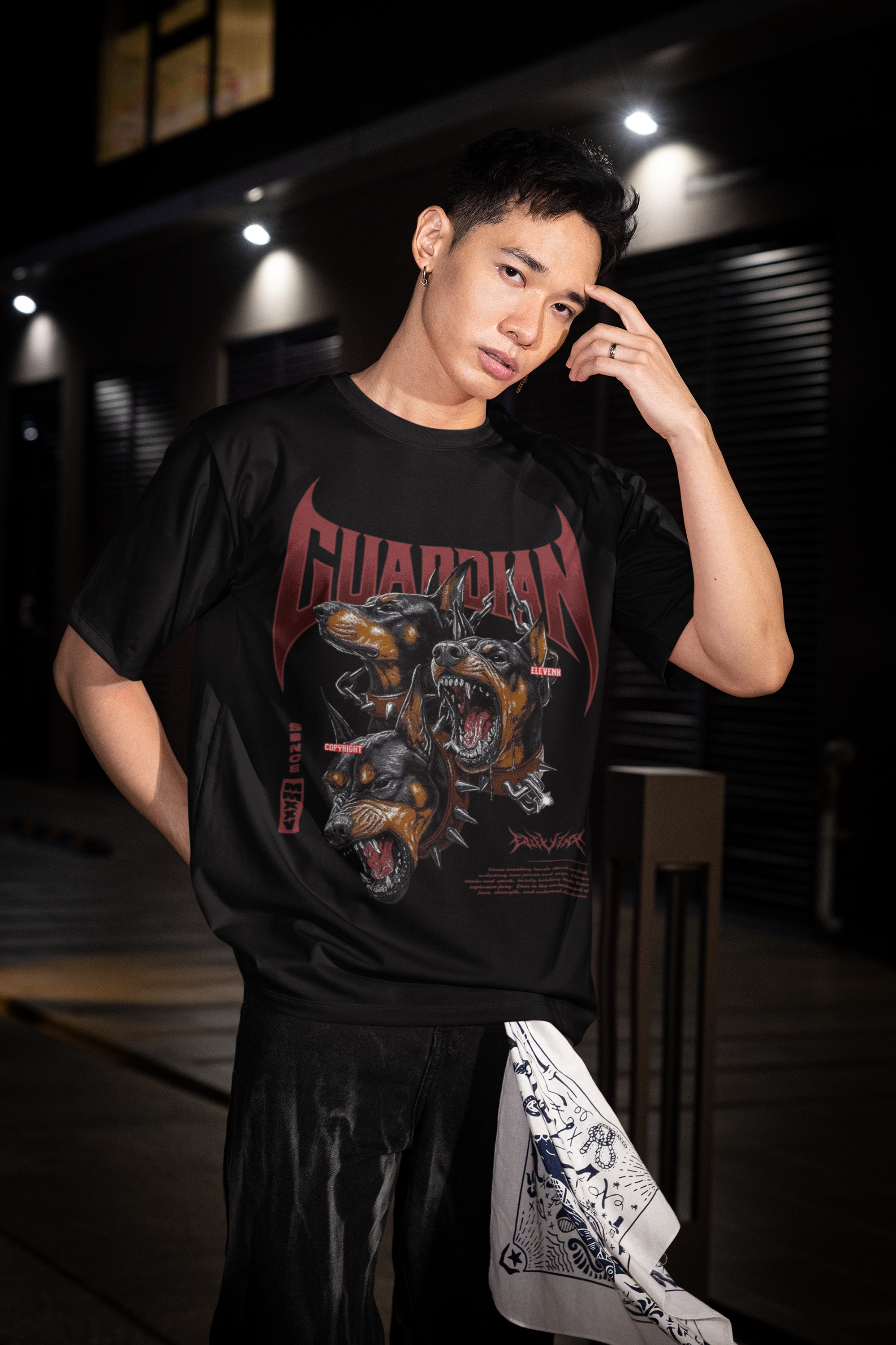 Shoulder Drop Oversized Tee