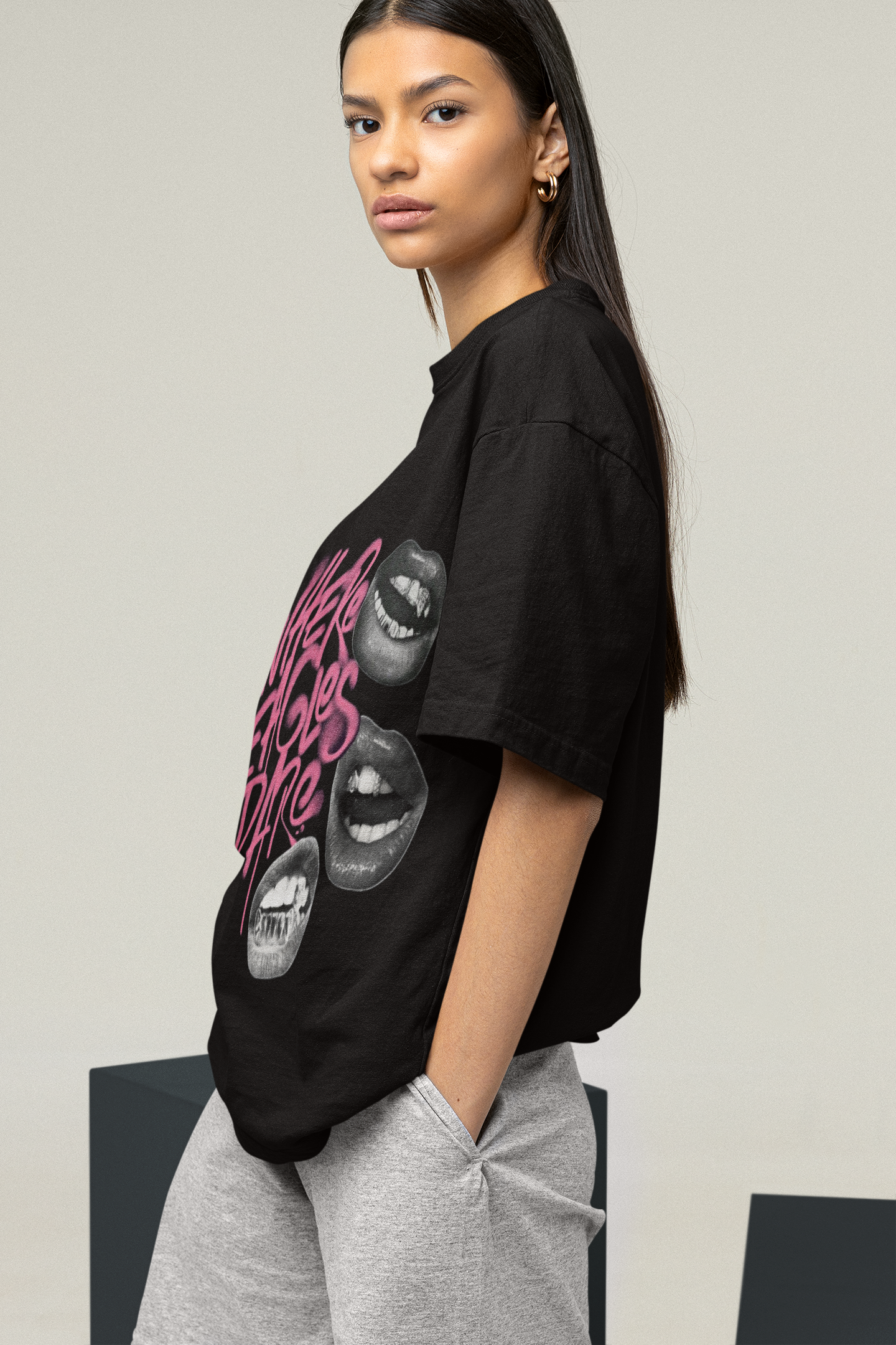 Shoulder Drop Oversized Tee