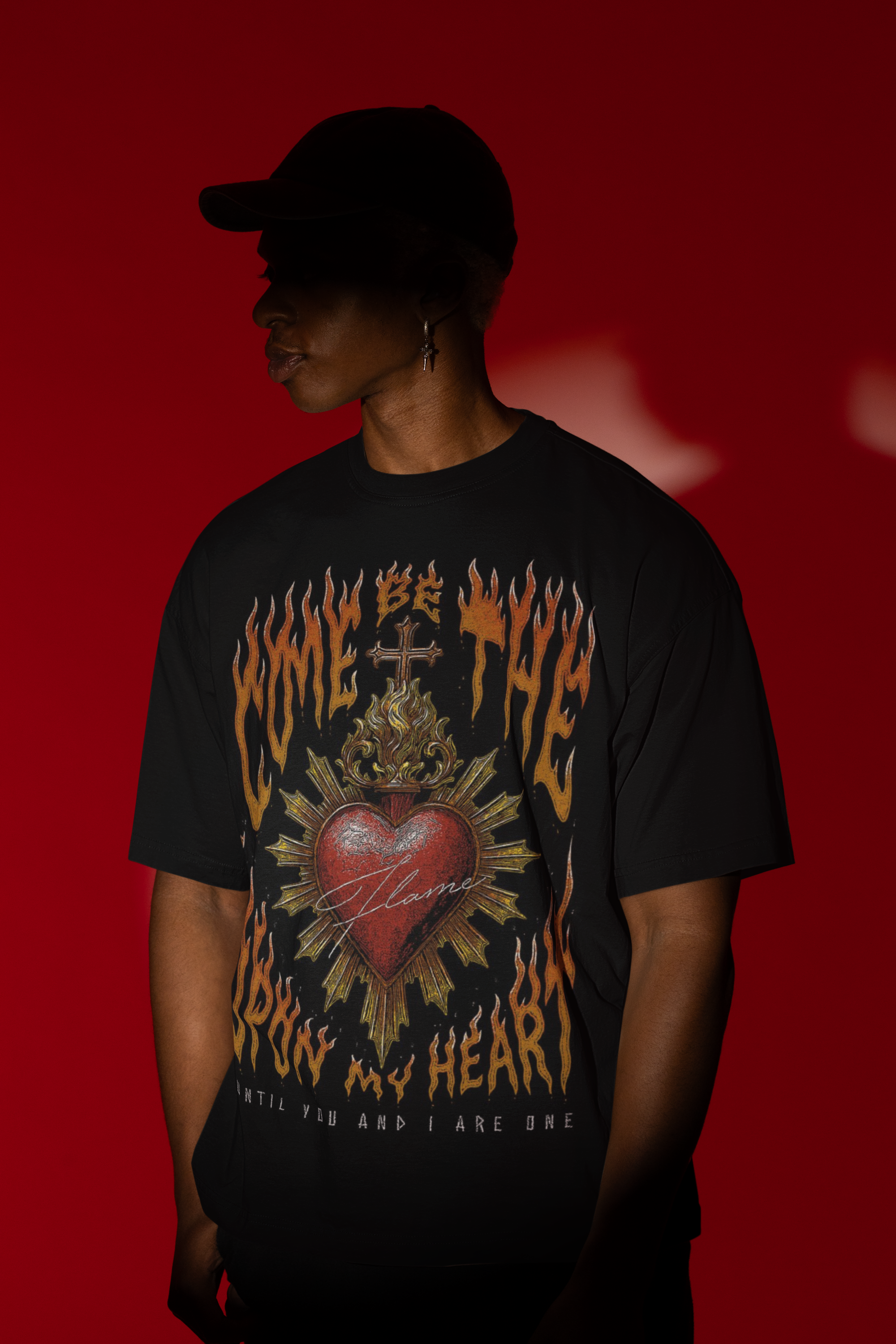 Shoulder Drop Oversized Tee