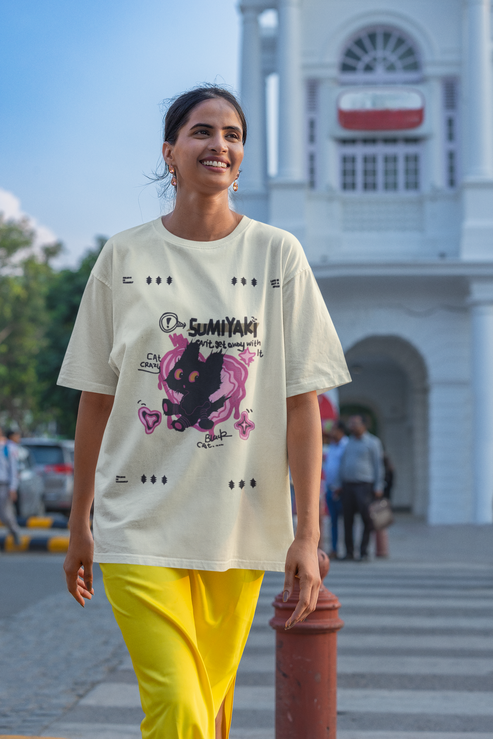 Shoulder Drop Oversized Tee