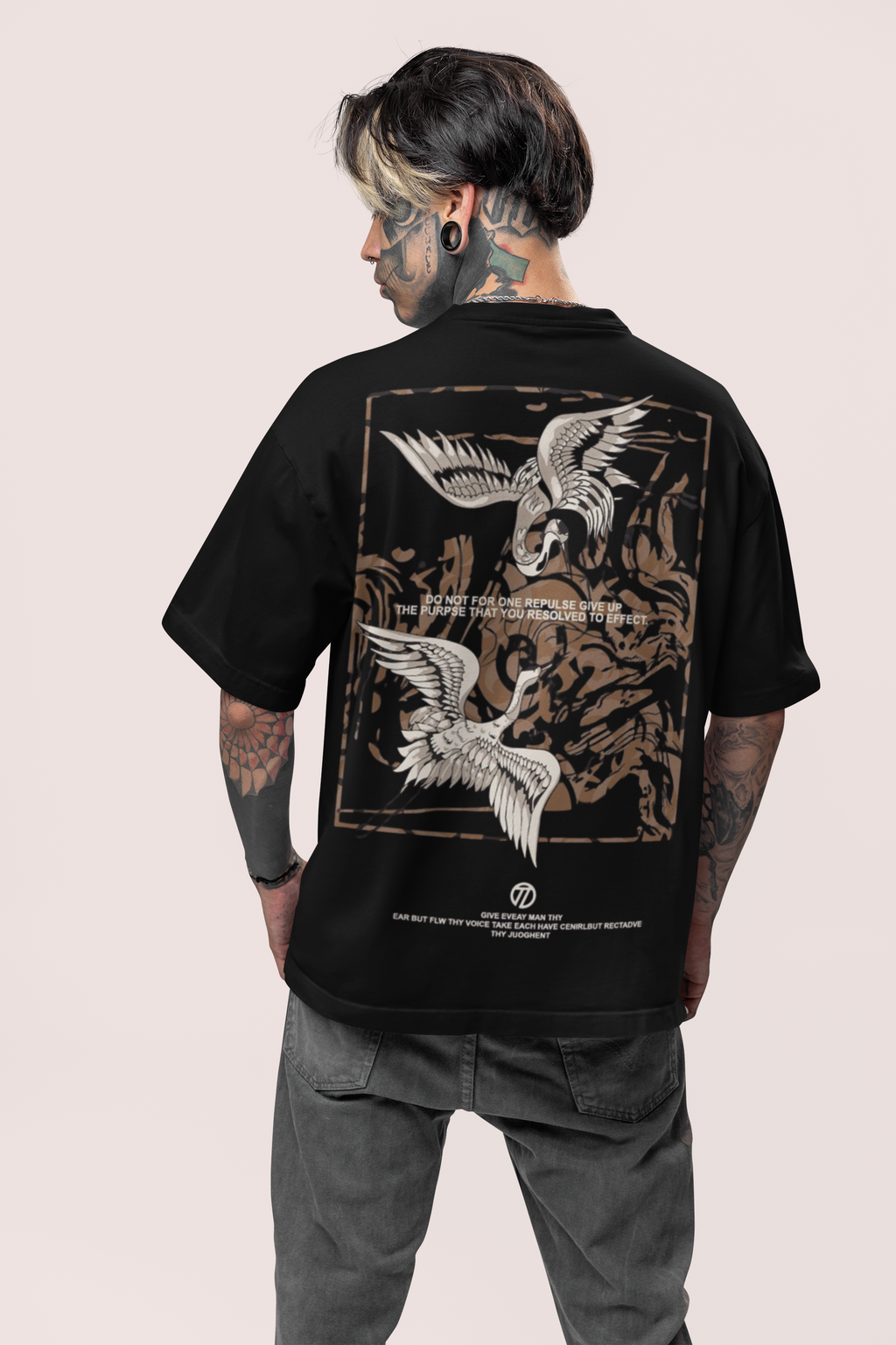 Shoulder Drop Oversized Tee
