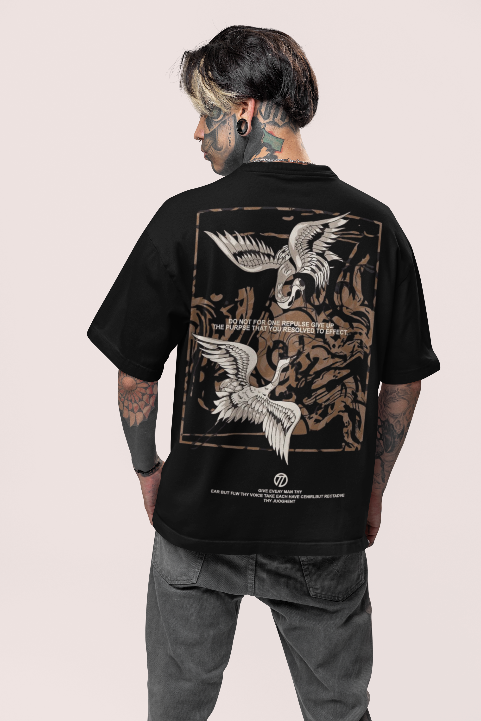 Shoulder Drop Oversized Tee