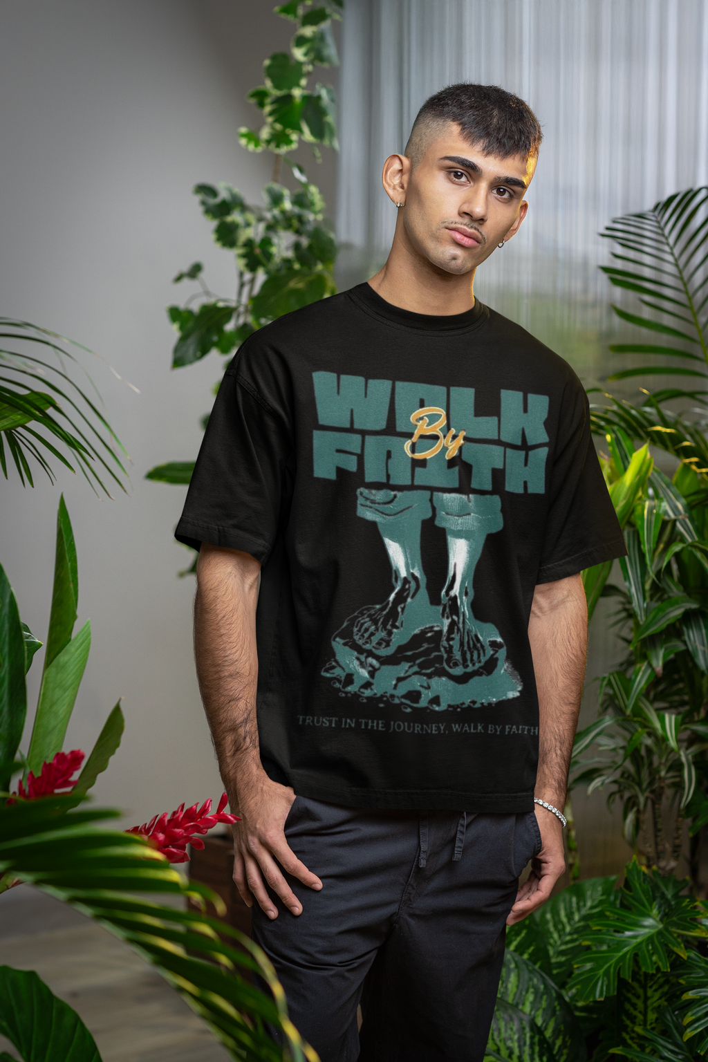 Shoulder Drop Oversized Tee
