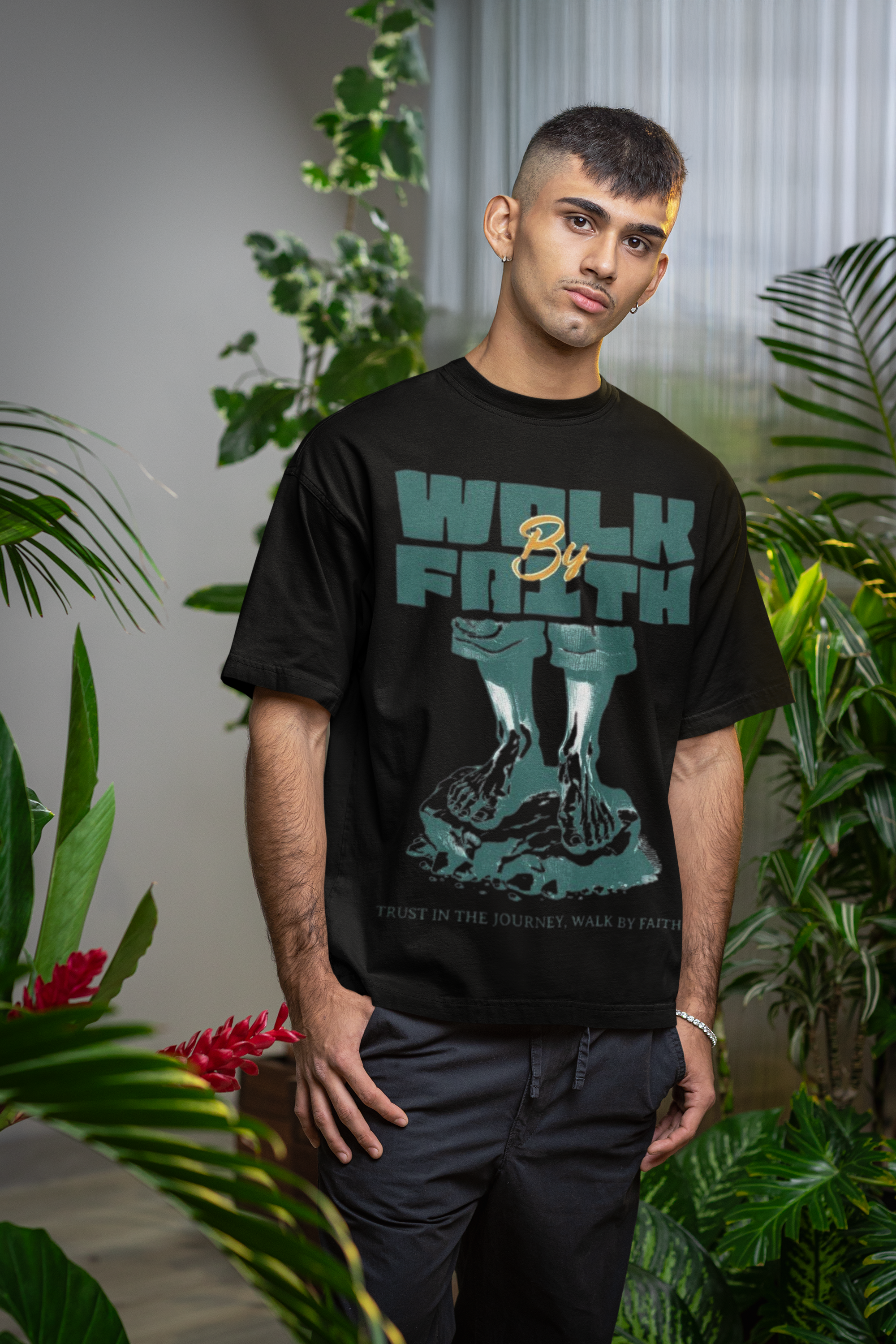Shoulder Drop Oversized Tee
