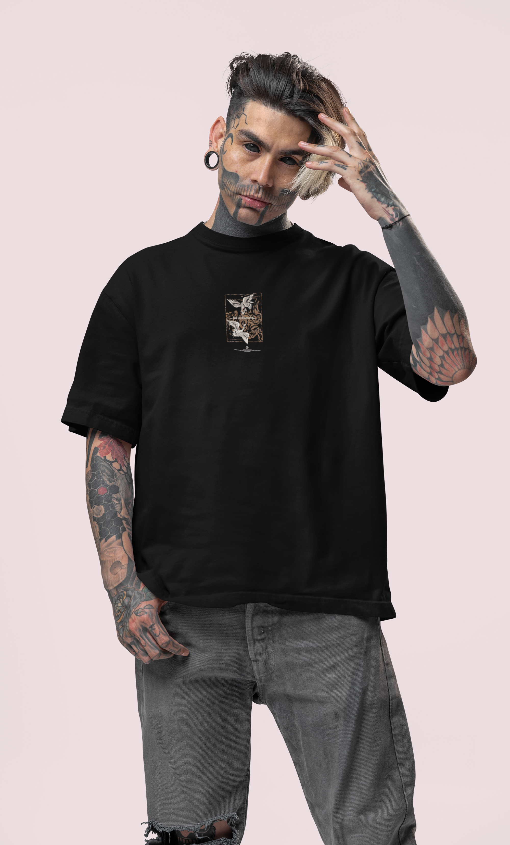 Shoulder Drop Oversized Tee