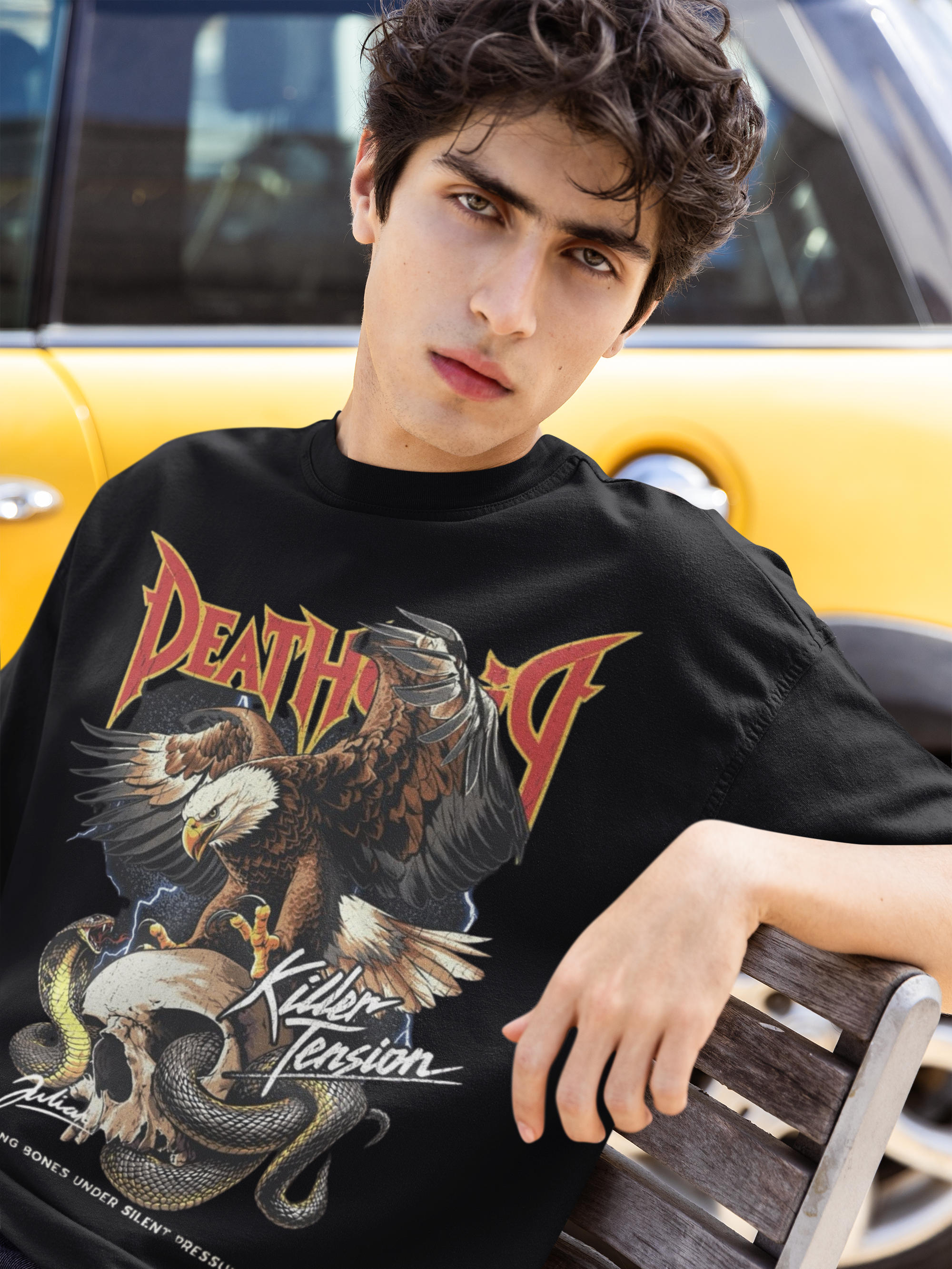 Shoulder Drop Oversized Tee