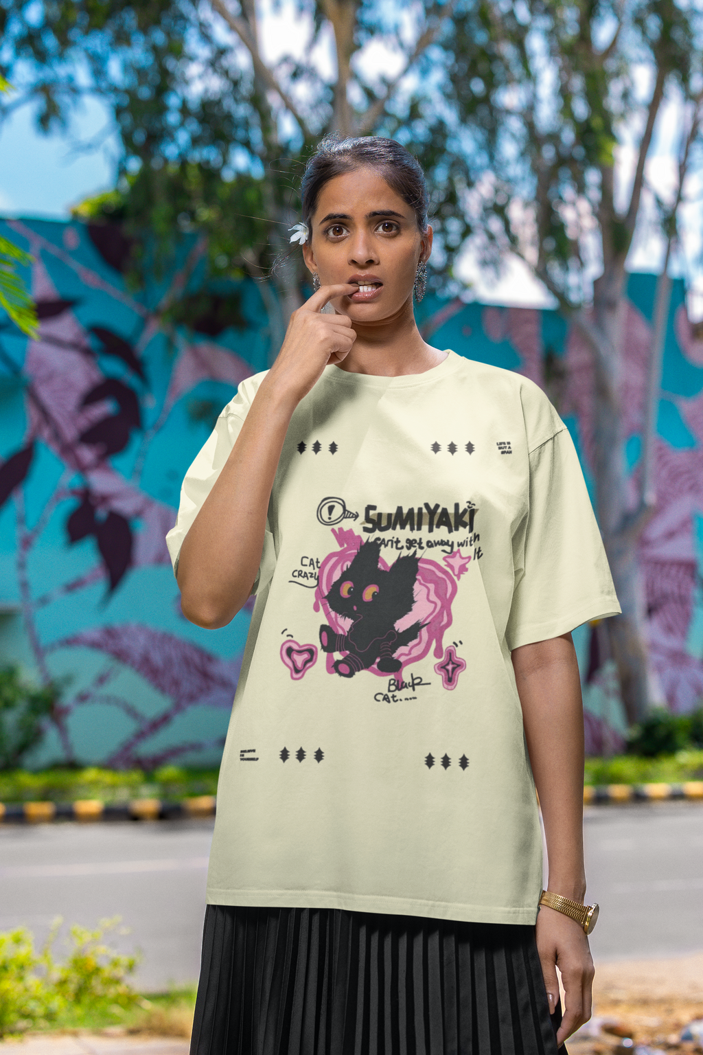 Shoulder Drop Oversized Tee