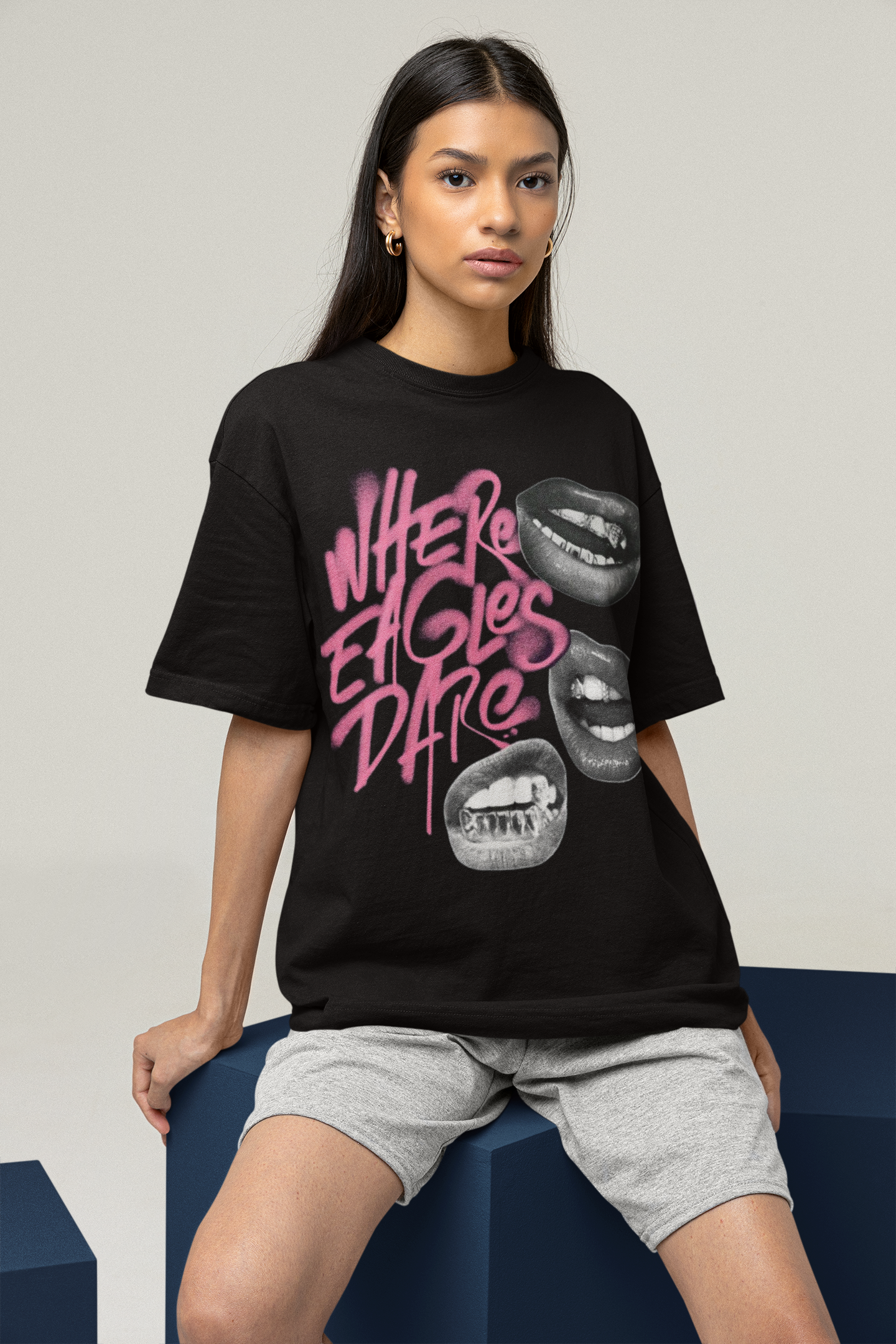 Shoulder Drop Oversized Tee
