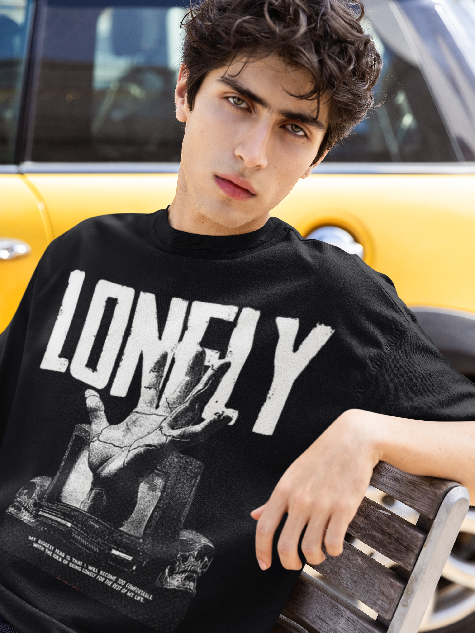 Shoulder Drop Oversized Tee