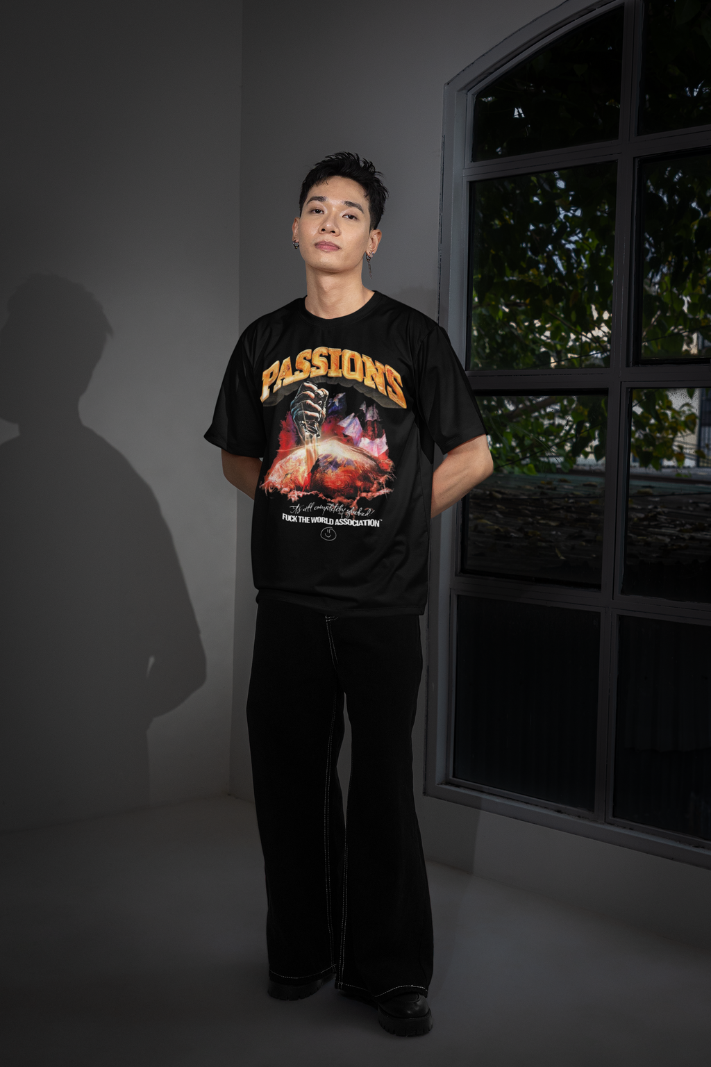 Shoulder Drop Oversized Tee
