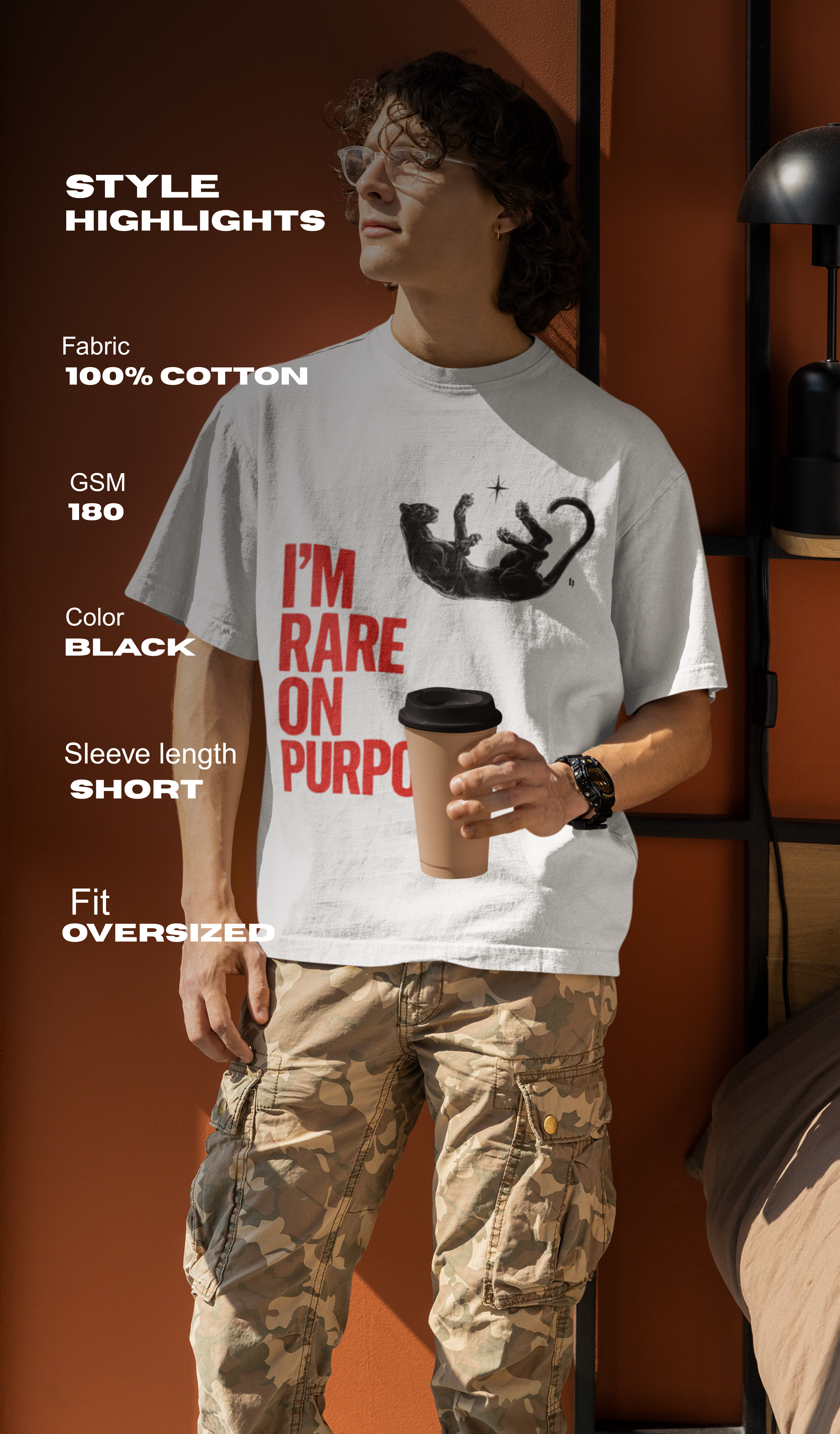 Shoulder Drop Oversized Tee