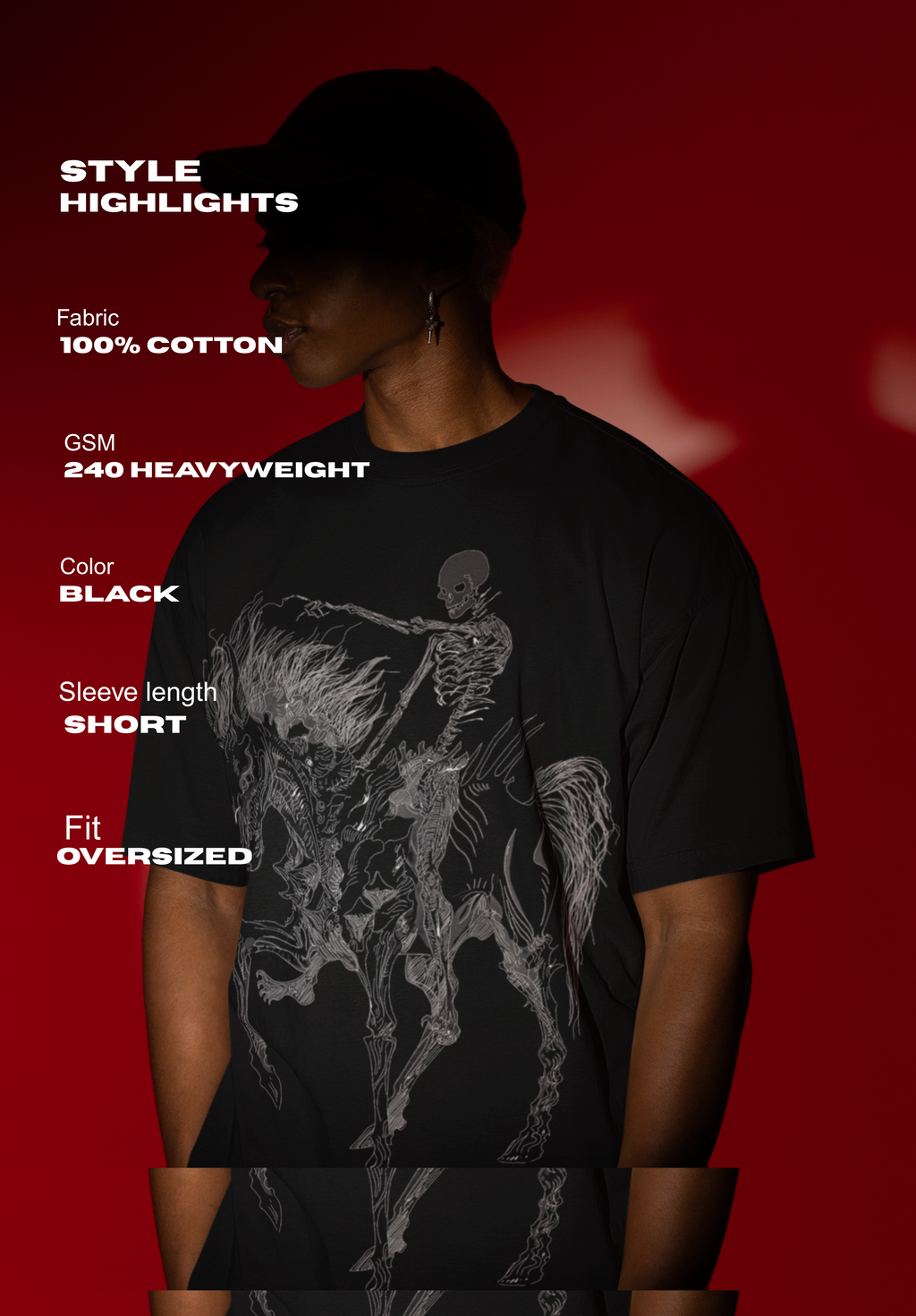 Shoulder Drop Oversized Tee